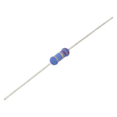 Rezistor metal oxide 2,2Ω 1W ±5% Ø3,5x10mm -55÷155°C | Electronic-mag.ro | Componente Electronice