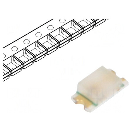 LED SMD 0603 galben 25-63mcd 2,2V 20mA 54mW | Electronic-mag.ro | Componente Electronice