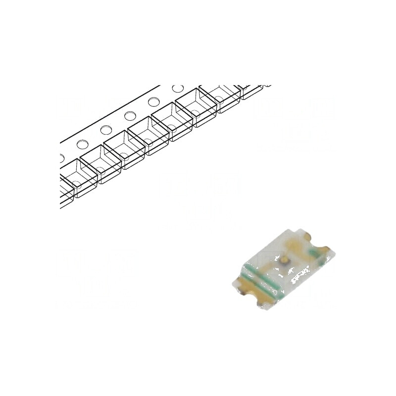 LED SMD 0603 galben 25÷63mcd 2,2V 20mA 54mW | Electronic-mag.ro | Componente Electronice
