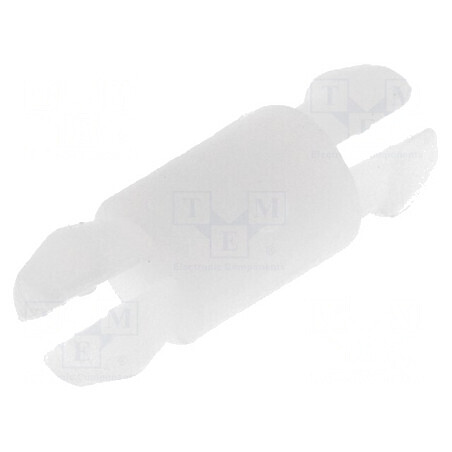 Distanţier PCB poliamidă 6,3mm, orificiu montare 4mm | Electronic-mag.ro | Componente Electronice