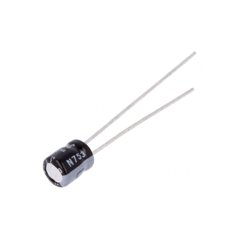 Condensator electrolitic THT 33uF 4VDC Ø4x5mm 1,5mm | Electronic-mag.ro | Componente Electronice Condensator electrolitic THT 33uF 4VDC Ø4x5mm 1,5mm | Electronic-mag.ro | Componente Electronice