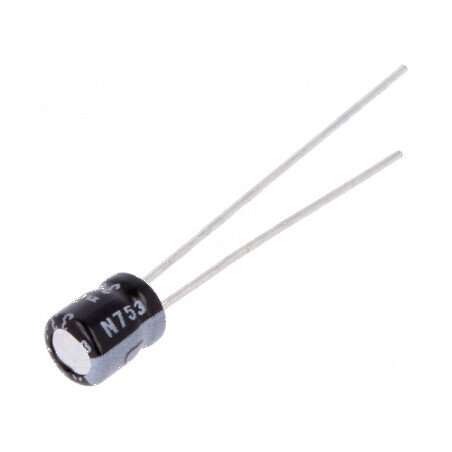 Condensator electrolitic THT 33uF 4VDC Ø4x5mm 1,5mm | Electronic-mag.ro | Componente Electronice