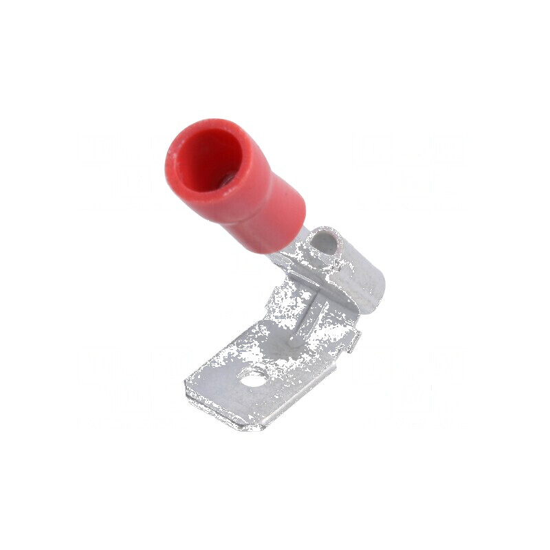 Terminal plat 6,3mm mamă/tată crimpat roşu 0,5-1,5mm2 | Electronic-mag.ro | Componente Electronice