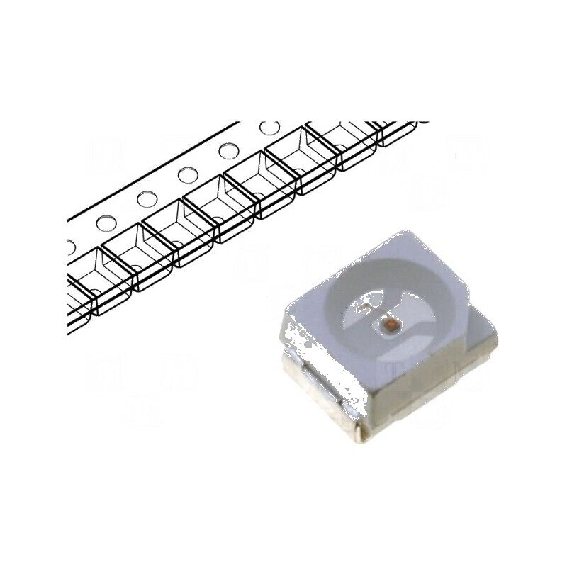LED SMD 3528 PLCC2 Verde 600-800mcd 3,5x2,8mm 20mA | Electronic-mag.ro | Componente Electronice LED SMD 3528 PLCC2 Verde 600-800mcd 3,5x2,8mm 20mA | Electronic-mag.ro | Componente Electronice