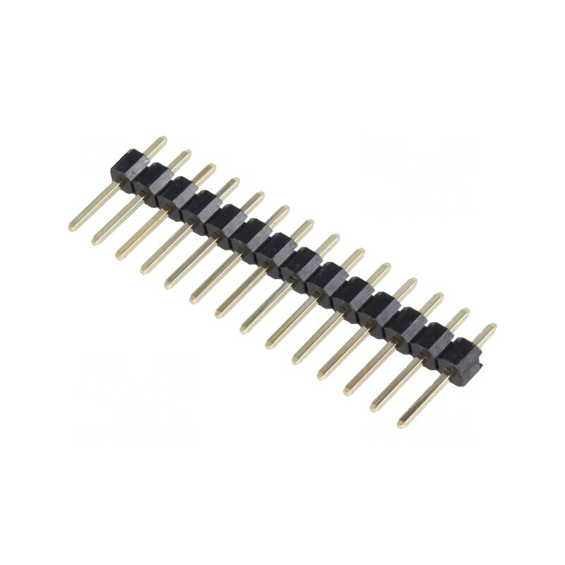 Conector şir pini tată 14 pini 2,54mm THT | Electronic-mag.ro | Componente Electronice