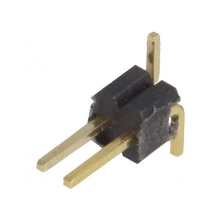 Conector şir pini tată 2 verticale 1,27mm | Electronic-mag.ro | Componente Electronice