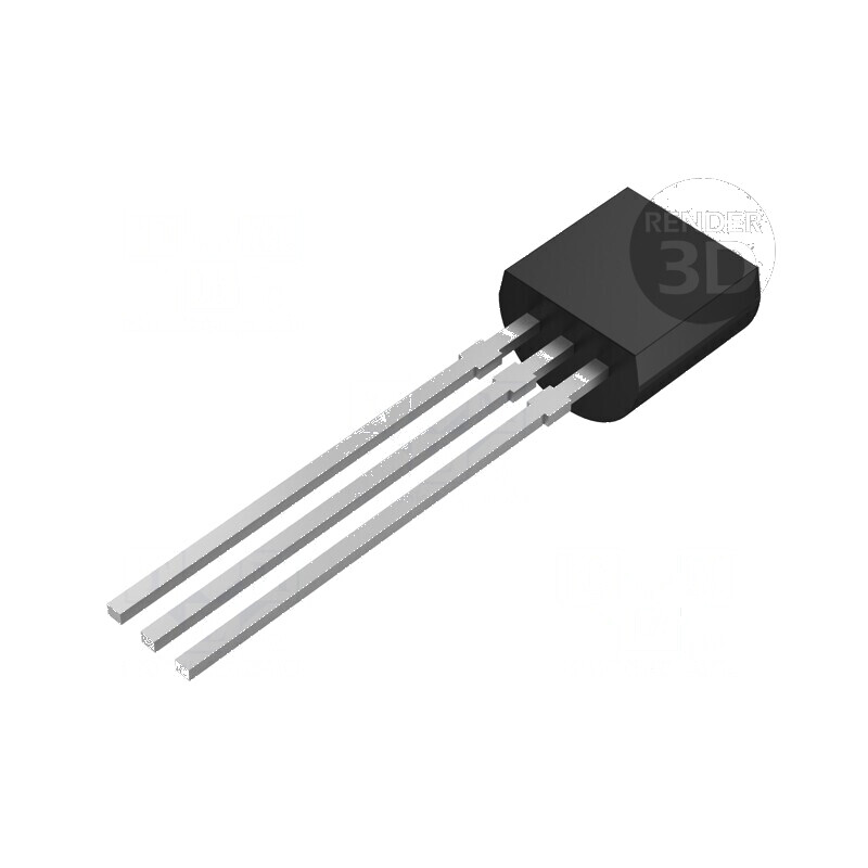 Tranzistor NPN bipolar 40V 0,6A TO92 | Electronic-mag.ro | Componente Electronice