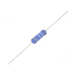 Rezistor metal oxide THT 390mΩ 3W ±5% Ø5,5x16mm axial | Electronic-mag.ro | Componente Electronice
