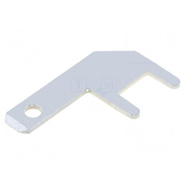 Terminal plat 2,8mm 0,5mm tată THT 13,5mm | Electronic-mag.ro | Componente Electronice
