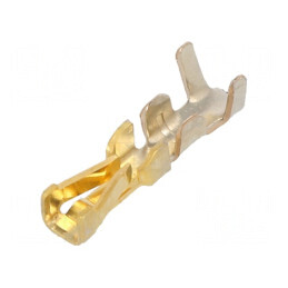Pin mamă aurit 30AWG÷26AWG Minitek pentru cablu tăiat din rolă | Electronic-mag.ro | Componente Electronice