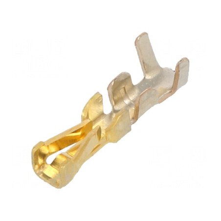 Pin mamă aurit 30AWG÷26AWG Minitek pentru cablu tăiat din rolă | Electronic-mag.ro | Componente Electronice