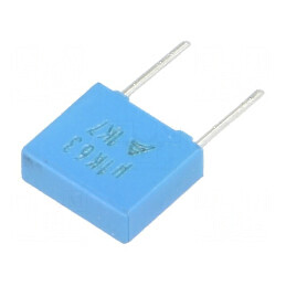 Condensator poliester 0,1uF 40VAC 63VDC 5mm ±10% THT | Electronic-mag.ro | Componente Electronice