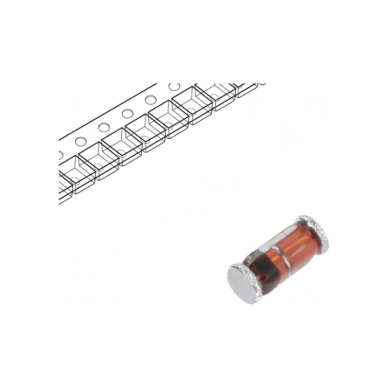 Diodă Schottky SMD 50V 0,2A QuadroMELF SOD80 | Electronic-mag.ro | Componente Electronice Diodă Schottky SMD 50V 0,2A QuadroMELF SOD80 | Electronic-mag.ro | Componente Electronice