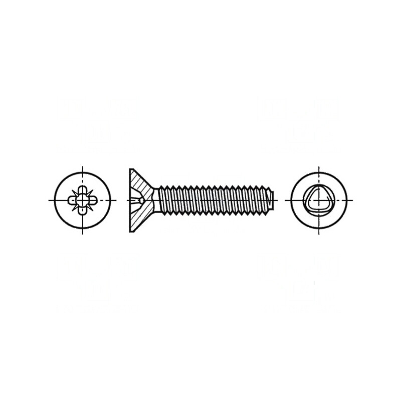 Şurub îngropat 5x8 PZ2 oţel zincat, cap Ø9,2mm | Electronic-mag.ro | Componente Electronice Şurub îngropat 5x8 PZ2 oţel zincat, cap Ø9,2mm | Electronic-mag.ro | Componente Electronice