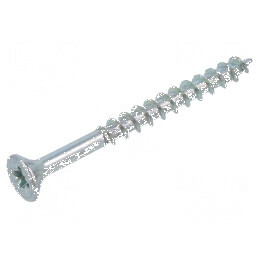 Şurub pentru lemn 4x45mm cu cap îngropat Pozidriv PZ2 din oţel călit zincat | Electronic-mag.ro | Componente Electronice