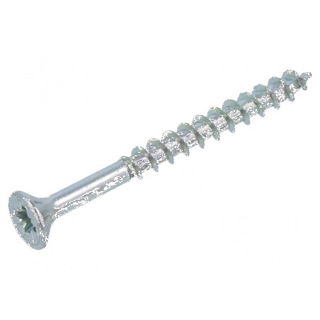 Şurub pentru lemn 4x45mm cu cap îngropat Pozidriv PZ2 din oţel călit zincat | Electronic-mag.ro | Componente Electronice