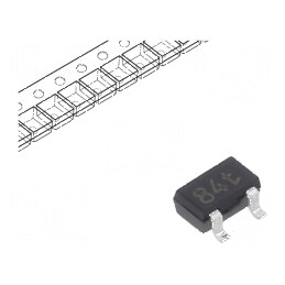 Diodă Schottky SMD 40V 0,2A SOT323 | Electronic-mag.ro | Componente Electronice