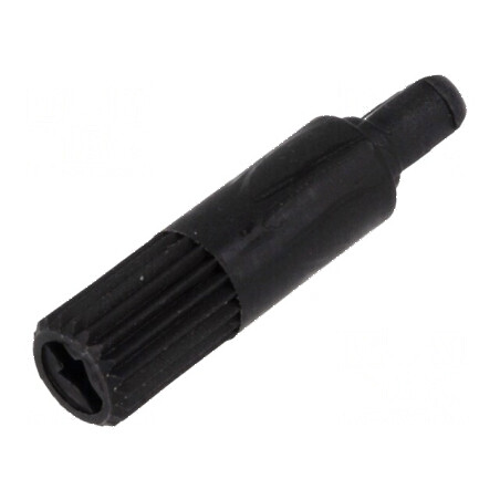 Buton rotativ negru 18,7mm pentru ax | Electronic-mag.ro | Componente Electronice
