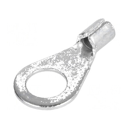Vârf inelar M6 cu cablu neizolat cupru 1,5÷2,5mm² | Electronic-mag.ro | Componente Electronice