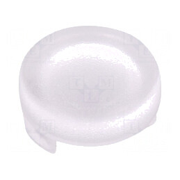 Lentilă LED rotundă transparentă 5mm UL94V-2 din policarbonat | Electronic-mag.ro | Componente Electronice