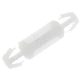 Distanţier PCB poliamidă 10mm clichet natural | Electronic-mag.ro | Componente Electronice