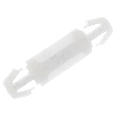 Distanţier PCB poliamidă 10mm clichet natural | Electronic-mag.ro | Componente Electronice