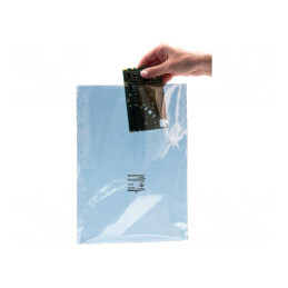 Pungă de protecție ESD 127mm x 76mm x 76um 100GΩ | Electronic-mag.ro | Componente Electronice