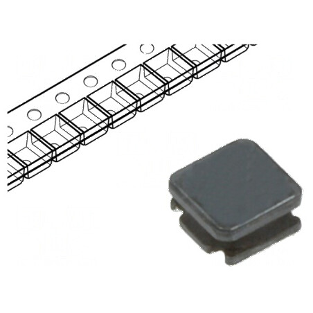 Inductor SMD 3,3uH 1,2A 80mΩ ±20% | Electronic-mag.ro | Componente Electronice