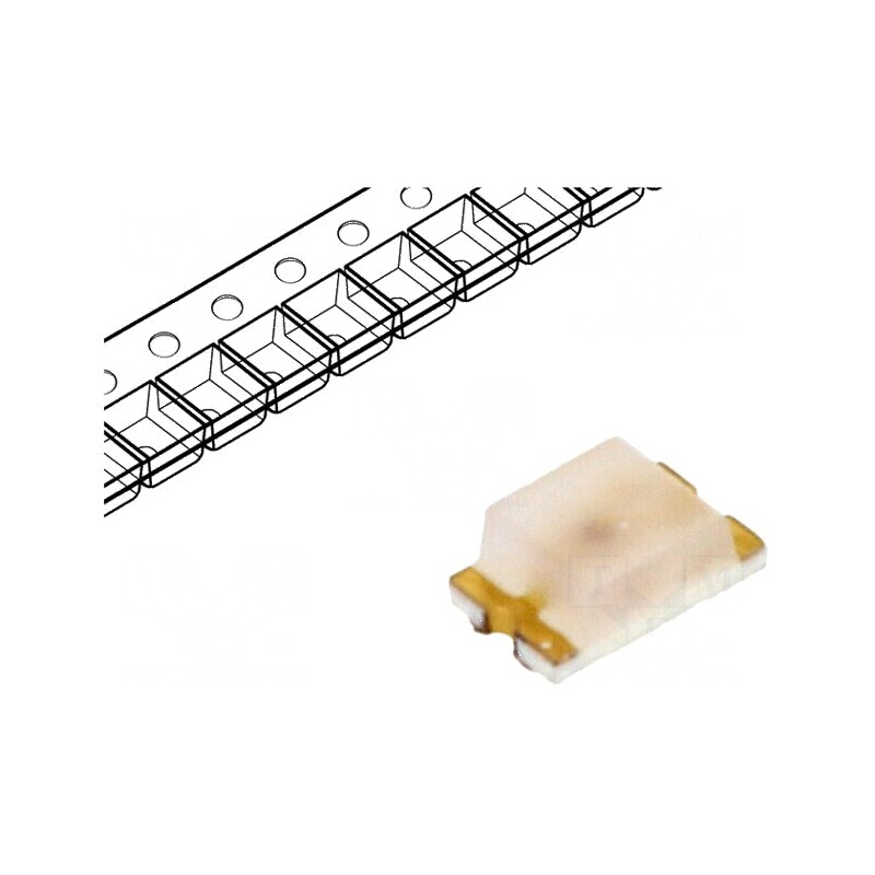 LED SMD 0805 portocalie 2,8-8mcd 20mA 170° 52mW | Electronic-mag.ro | Componente Electronice LED SMD 0805 portocalie 2,8-8mcd 20mA 170° 52mW | Electronic-mag.ro | Componente Electronice