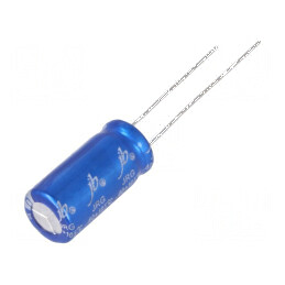 Condensator electrolitic THT 470uF 16VDC Ø8x16mm ±20% 7000h | Electronic-mag.ro | Componente Electronice