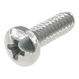 Şurub UNC 4-40 x 6,4 mm cu cap rotund Phillips PH1 | Electronic-mag.ro | Componente Electronice