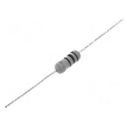 Rezistor bobinat THT 120Ω 2W ±5% Ø5x12mm axial | Electronic-mag.ro | Componente Electronice