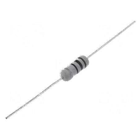 Rezistor bobinat THT 120Ω 2W ±5% Ø5x12mm axial | Electronic-mag.ro | Componente Electronice