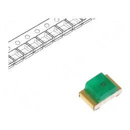 LED SMD 0805 Verde 3÷12mcd 120° 20mA 565nm | Electronic-mag.ro | Componente Electronice