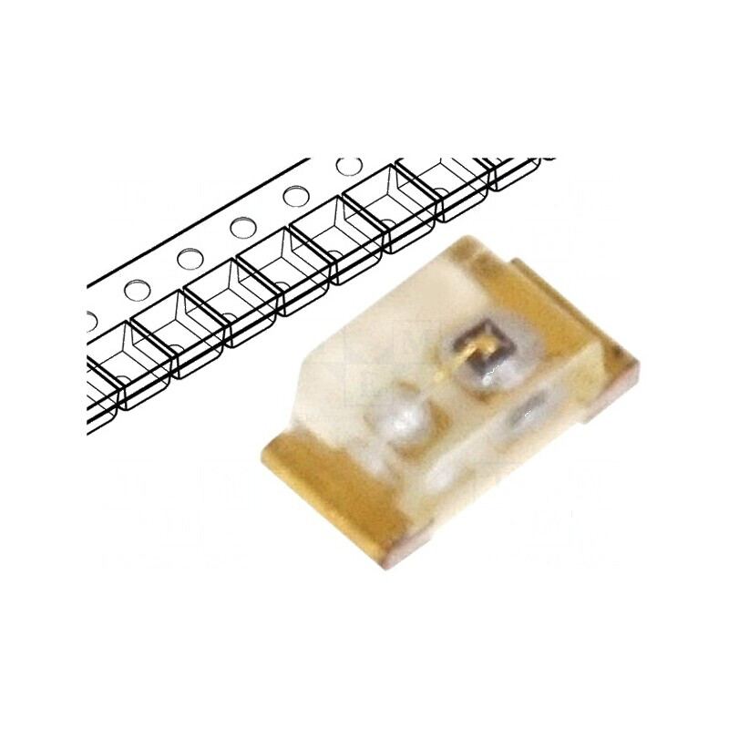 LED SMD 0603 portocalie 50-160mcd 1,6x0,8x0,65mm 120° 20mA | Electronic-mag.ro | Componente Electronice LED SMD 0603 portocalie 50-160mcd 1,6x0,8x0,65mm 120° 20mA | Electronic-mag.ro | Componente Electronice