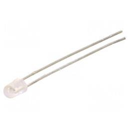 LED 3mm roșie/galben-verde 100° convex | Electronic-mag.ro | Componente Electronice