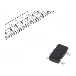 Circuit integrat digital NAND CMOS SMD TSOP5 1 canal 2 intrări 2÷5,5VDC -55÷125°C | Electronic-mag.ro | Componente Electronice