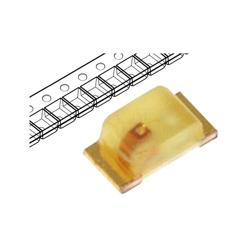 LED SMD 0603 galben 3-8mcd 1,6x0,8x0,65mm 120° 20mA 105mW | Electronic-mag.ro | Componente Electronice LED SMD 0603 galben 3-8mcd 1,6x0,8x0,65mm 120° 20mA 105mW | Electronic-mag.ro | Componente Electronice