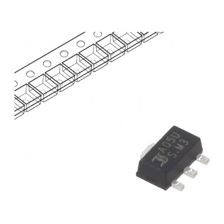 Stabilizator de tensiune LDO 5V 1A SMD nereglabil | Electronic-mag.ro | Componente Electronice
