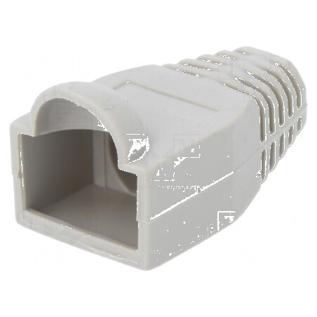Protecție mufă RJ45 6,5mm culoare gri | Electronic-mag.ro | Componente Electronice