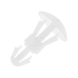 Ştift de montare poliamidă 5mm clichet natural UL94V-2 | Electronic-mag.ro | Componente Electronice