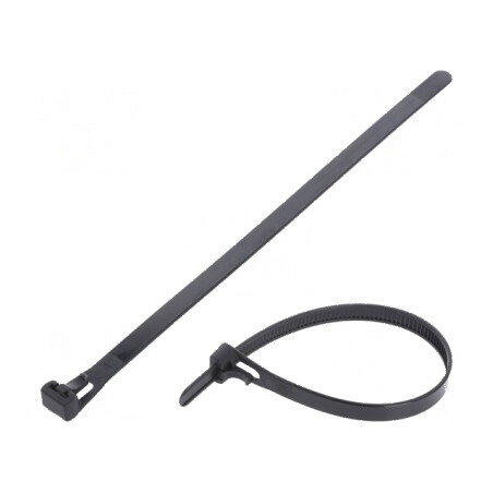 Colier de strângere poliamidă 200mm x 7,6mm | Electronic-mag.ro | Componente Electronice