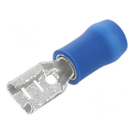 Terminal plat 4,8mm mamă 1÷2,5mm2 crimpat pe cablu | Electronic-mag.ro | Componente Electronice