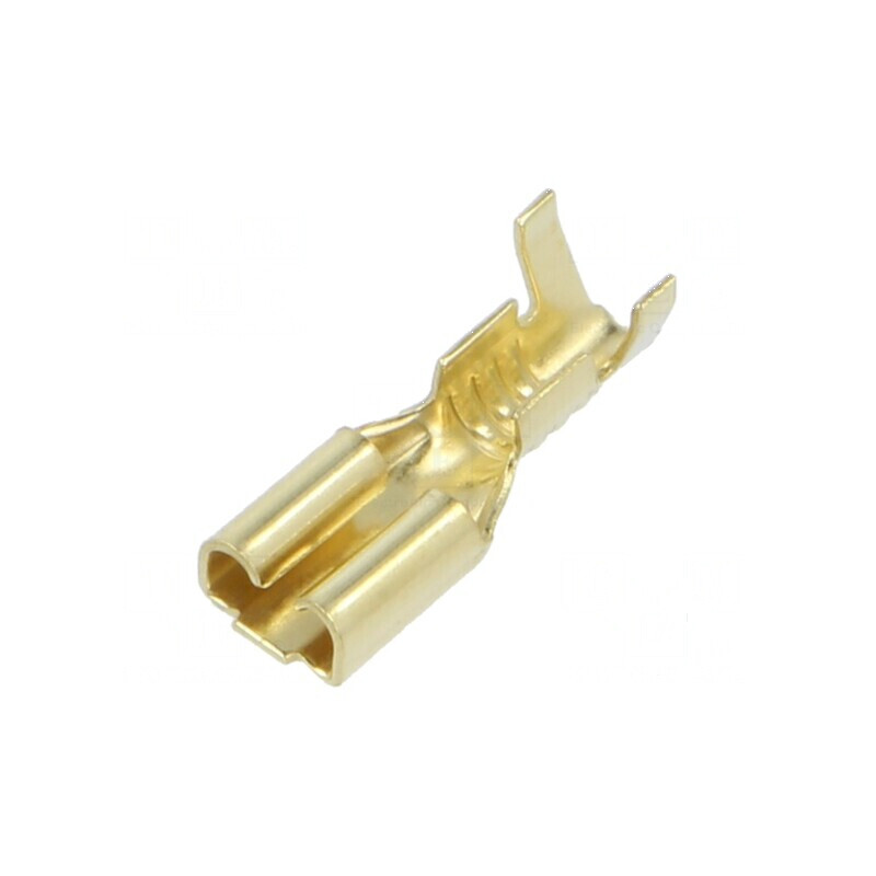 Terminal plat 4,8mm 0,8mm mamă pentru cablu 1÷2,5mm² crimpat | Electronic-mag.ro | Componente Electronice Terminal plat 4,8mm 0,8mm mamă pentru cablu 1÷2,5mm² crimpat | Electronic-mag.ro | Componente Electronice