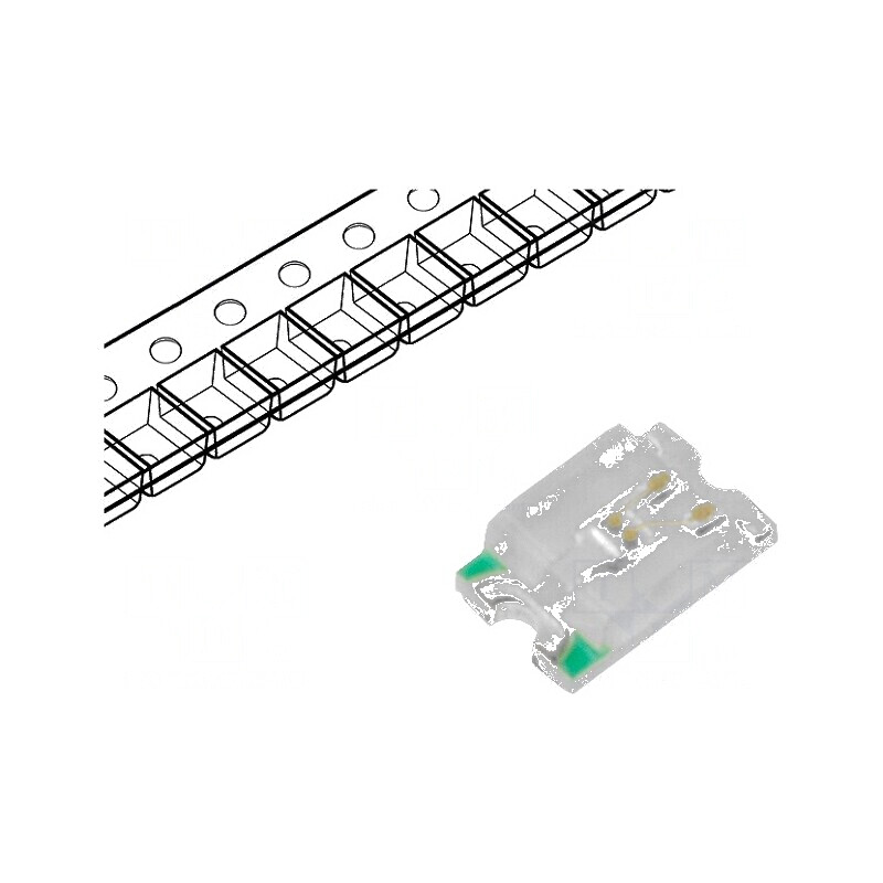 LED SMD 0805 Verde 600-800mcd 2x1,25x0,68mm 120° 20mA | Electronic-mag.ro | Componente Electronice LED SMD 0805 Verde 600-800mcd 2x1,25x0,68mm 120° 20mA | Electronic-mag.ro | Componente Electronice