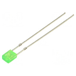LED dreptunghiular galben-verde 3,2x3,2x4,15mm 68-100mcd | Electronic-mag.ro | Componente Electronice