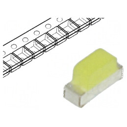 LED SMD 0602 Alb Rece 6000-12500K 20mA 120° | Electronic-mag.ro | Componente Electronice