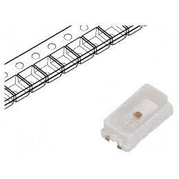 LED SMD 3014 galben 800-1000mcd 30mA 120° 3x1,4x0,8mm 30m | Electronic-mag.ro | Componente Electronice