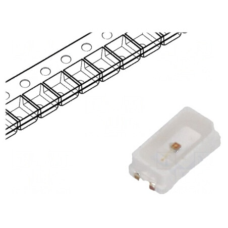 LED SMD 3014 galben 800-1000mcd 30mA 120° 3x1,4x0,8mm 30m | Electronic-mag.ro | Componente Electronice