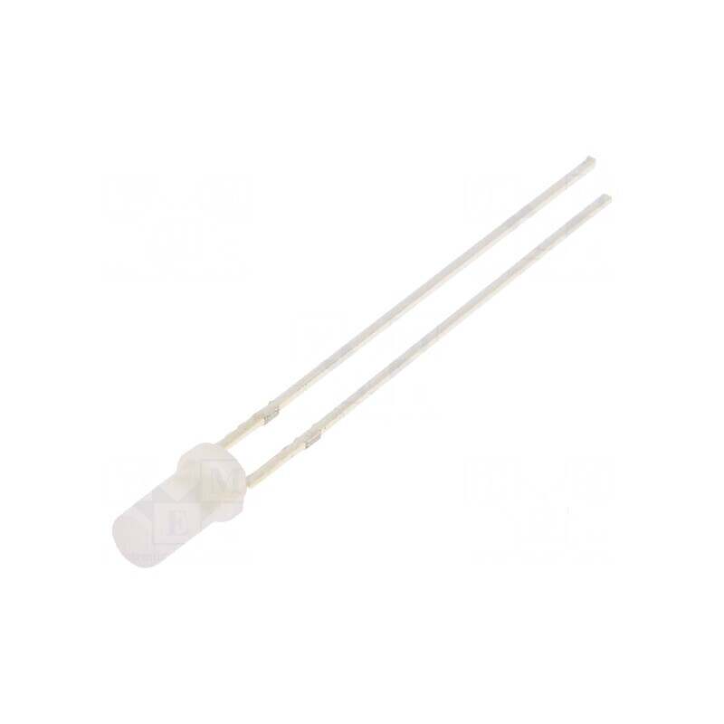 LED 3mm galben 68-100mcd 140° plat | Electronic-mag.ro | Componente Electronice